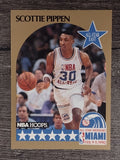 1990-91 Hoops #9 Scottie Pippen AS SP