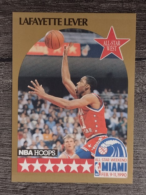1990-91 Hoops #20 Lafayette Lever AS SP
