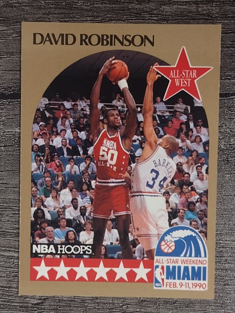 1990-91 Hoops #24 David Robinson AS SP