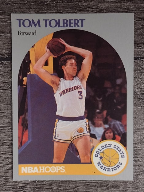 1990-91 Hoops #121 Tom Tolbert RC