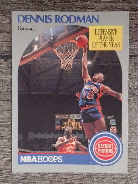 1990-91 Hoops #109 Dennis Rodman