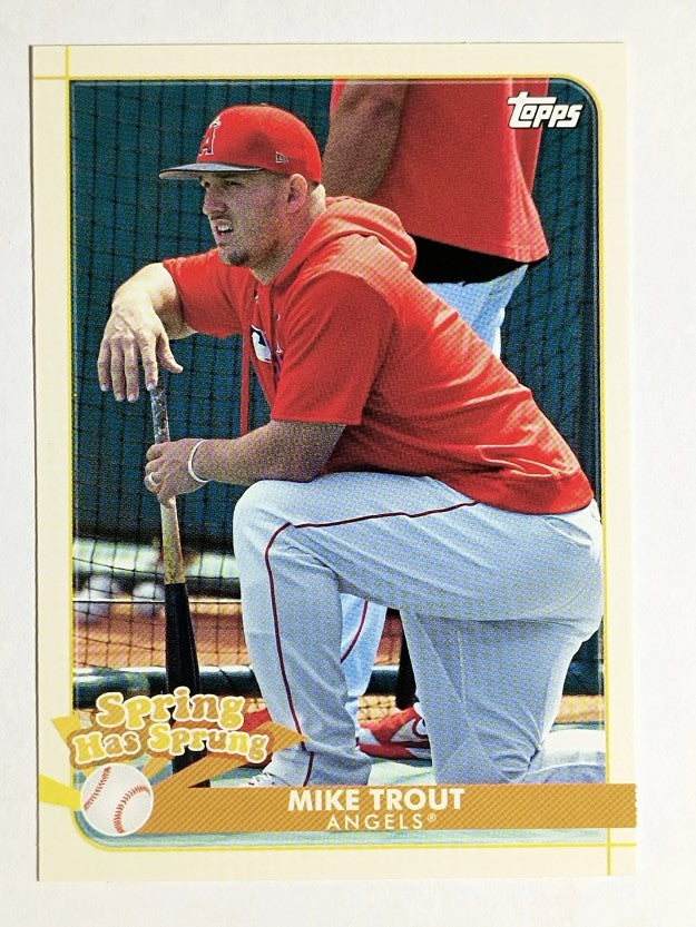 2020 Topps Opening Day Spring Has Sprung #SHS16 Mike Trout