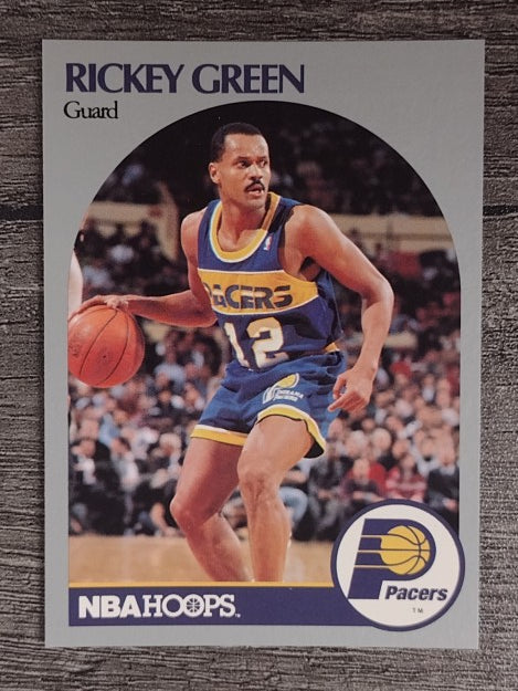 1990-91 Hoops #134 Rickey Green SP