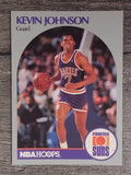1990-91 Hoops #238A Kevin Johnson/Guard on front