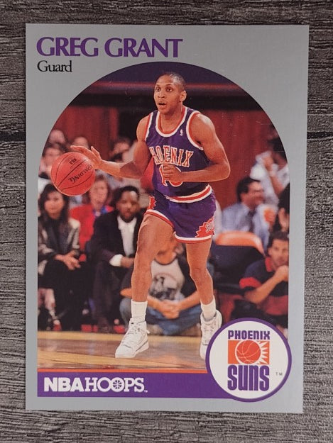 1990-91 Hoops #235 Greg Grant SP RC