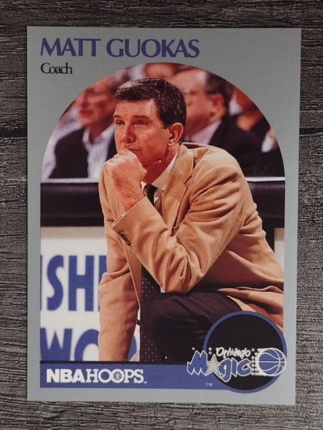 1990-91 Hoops #323 Matt Guokas CO