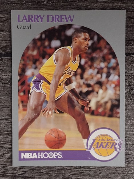 1990-91 Hoops #155 Larry Drew