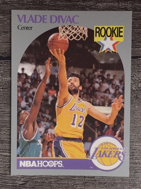 1990-91 Hoops #154 Vlade Divac RC