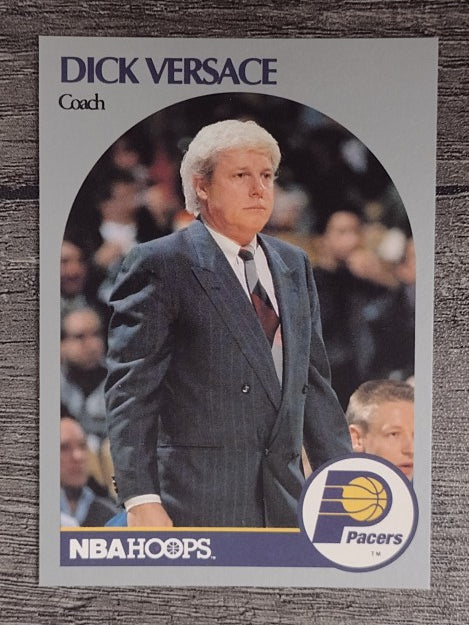1990-91 Hoops #315 Dick Versace CO