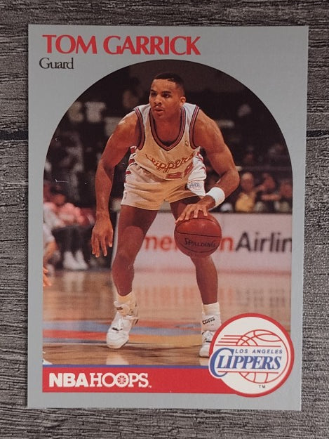 1990-91 Hoops #144 Tom Garrick