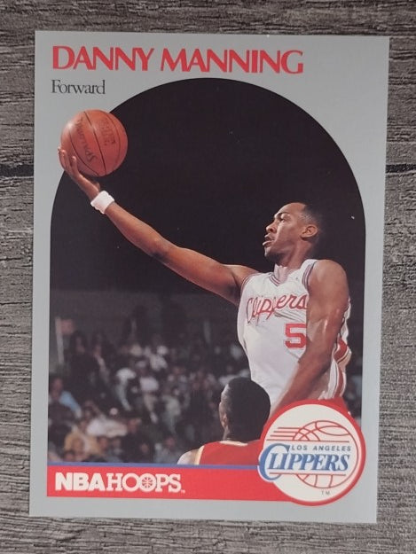 1990-91 Hoops #147 Danny Manning