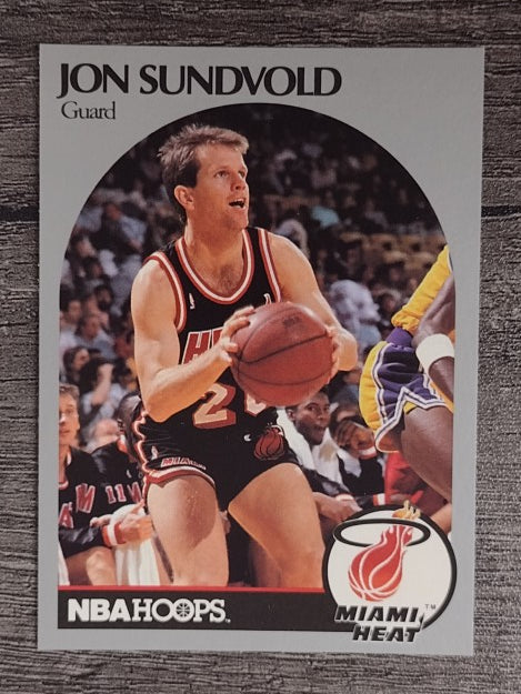 1990-91 Hoops #171A Jon Sundvold/First series
