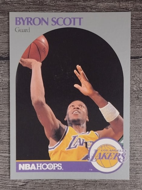 1990-91 Hoops #159 Byron Scott