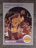 1990-91 Hoops #163 James Worthy