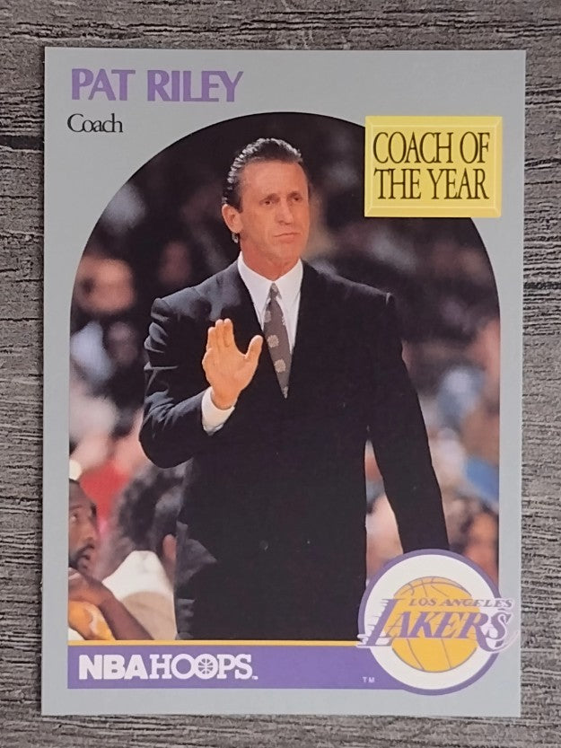 1990-91 Hoops #317 Pat Riley CO SP