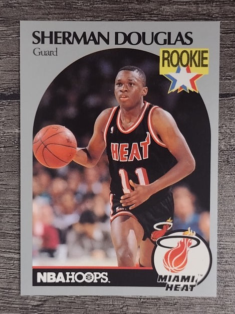 1990-91 Hoops #164 Sherman Douglas RC