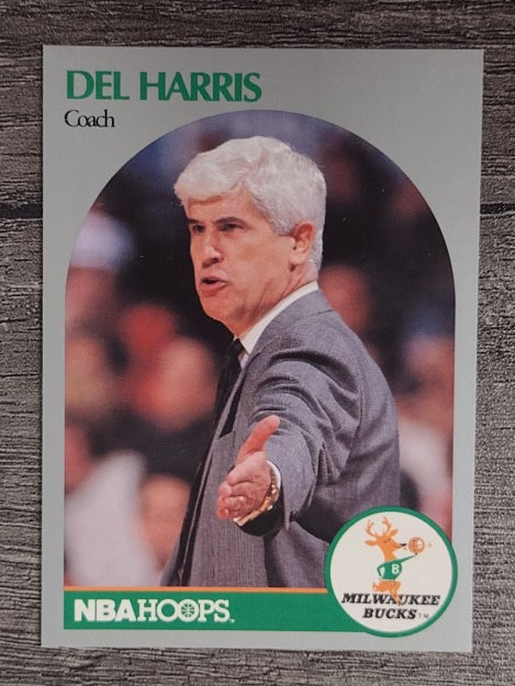 1990-91 Hoops #319 Del Harris CO