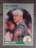 1990-91 Hoops #319 Del Harris CO
