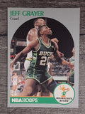 1990-91 Hoops #174 Jeff Grayer RC
