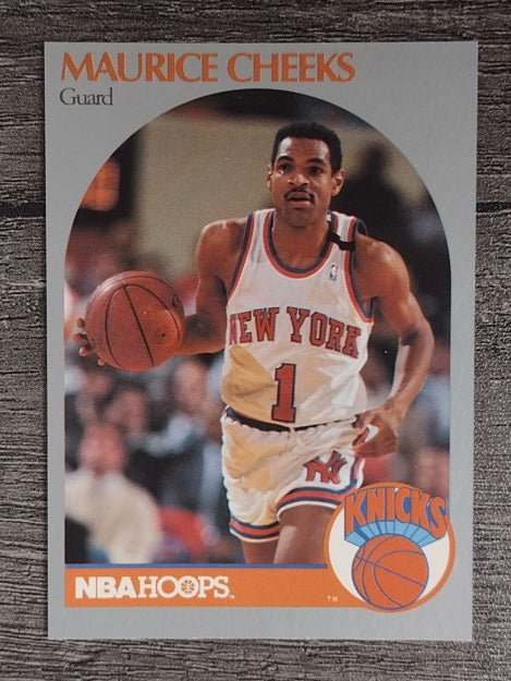 1990-91 Hoops #202 Maurice Cheeks