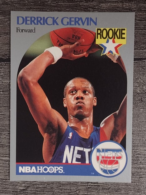 1990-91 Hoops #196 Derrick Gervin