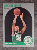 1990-91 Hoops #43 Reggie Lewis