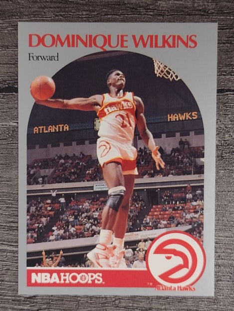 1990-91 Hoops #36 Dominique Wilkins
