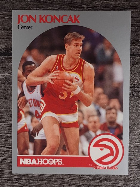 1990-91 Hoops #28 Jon Koncak