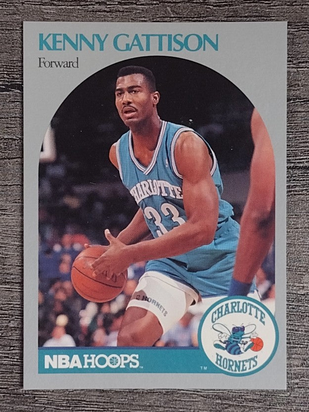 1990-91 Hoops #53 Kenny Gattison RC