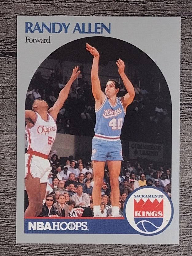 1990-91 Hoops #254 Randy Allen SP