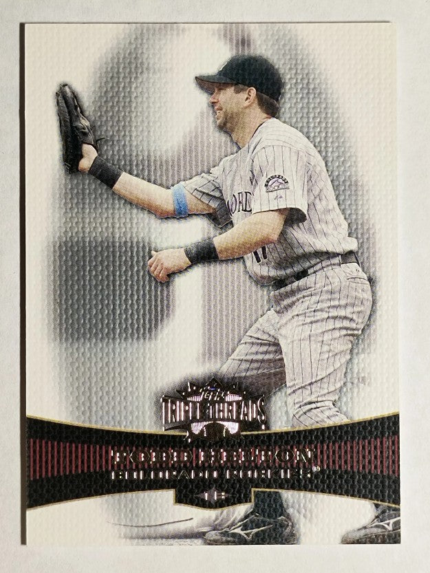 2006 Topps Triple Threads #40 Todd Helton