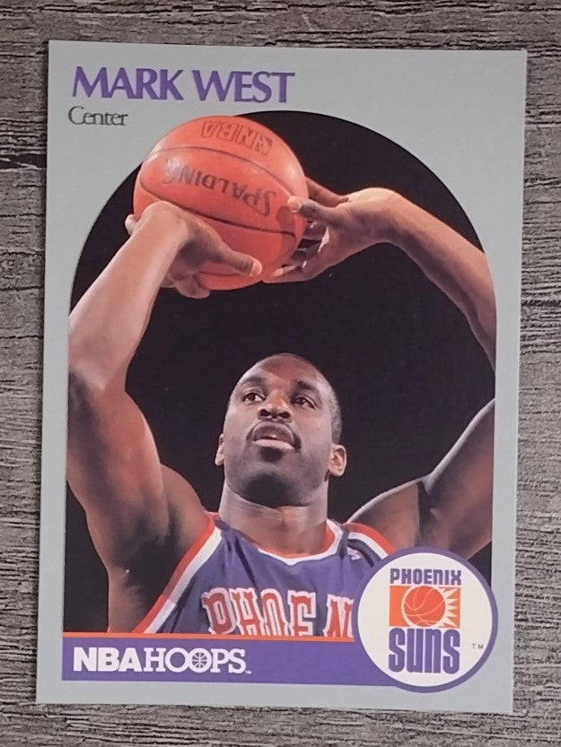 1990-91 Hoops #242 Mark West