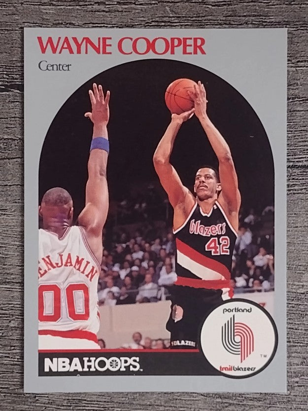1990-91 Hoops #244 Wayne Cooper