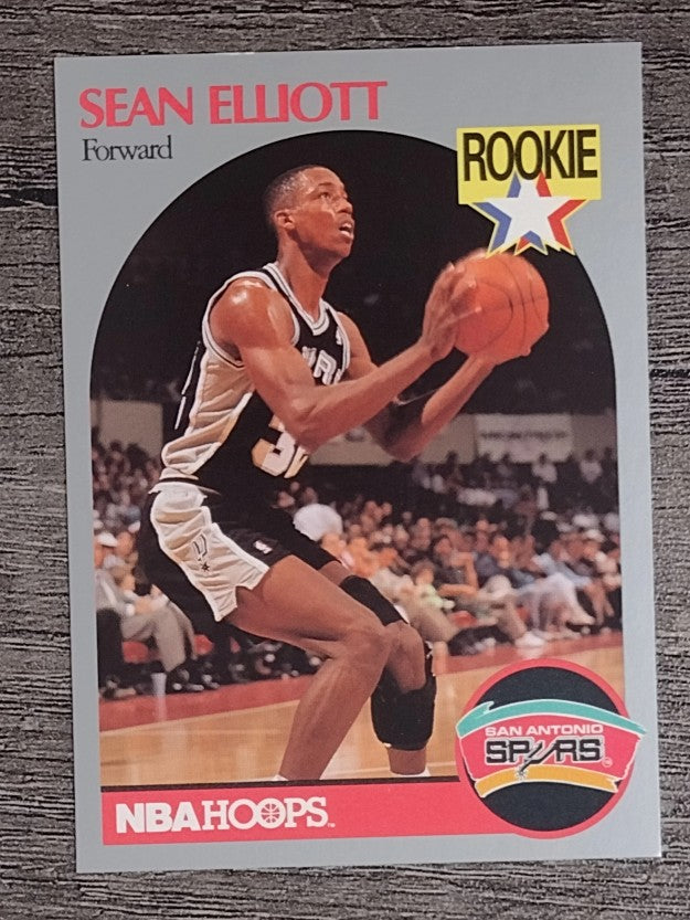 1990-91 Hoops #267 Sean Elliott RC