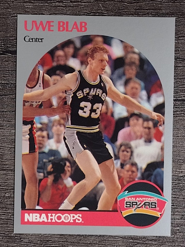1990-91 Hoops #264 Uwe Blab SP