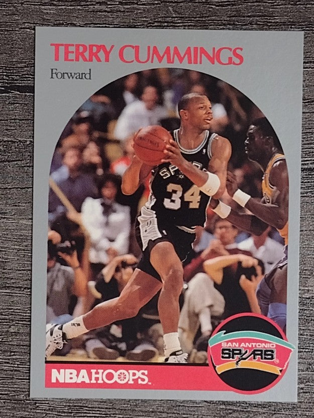 1990-91 Hoops #266 Terry Cummings