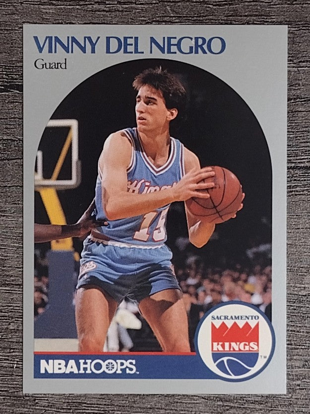 1990-91 Hoops #256 Vinny Del Negro SP