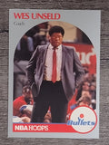 1990-91 Hoops #331 Wes Unseld CO