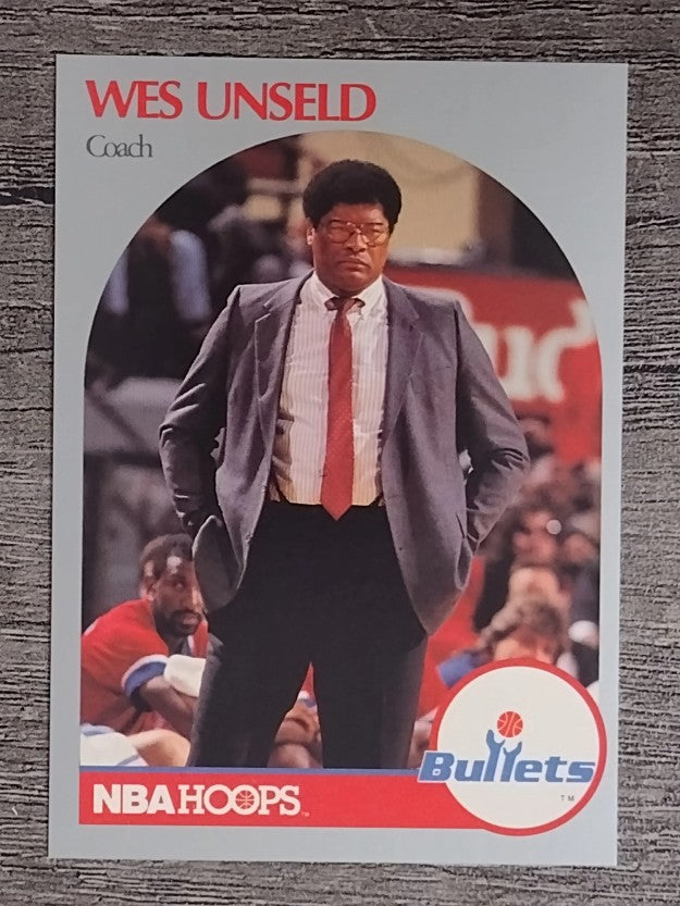 1990-91 Hoops #331 Wes Unseld CO
