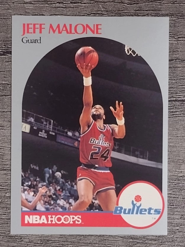 1990-91 Hoops #301 Jeff Malone SP