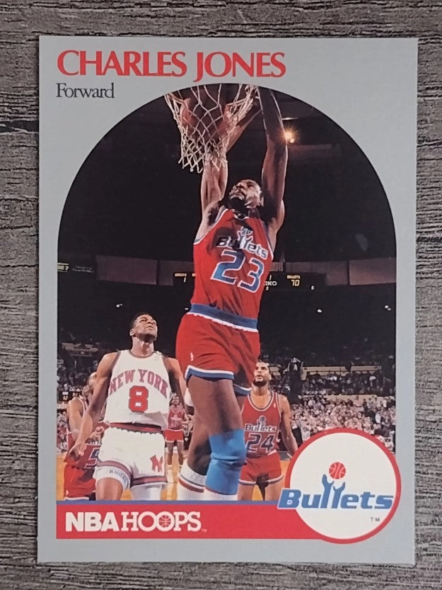 1990-91 Hoops #299 Charles Jones RC