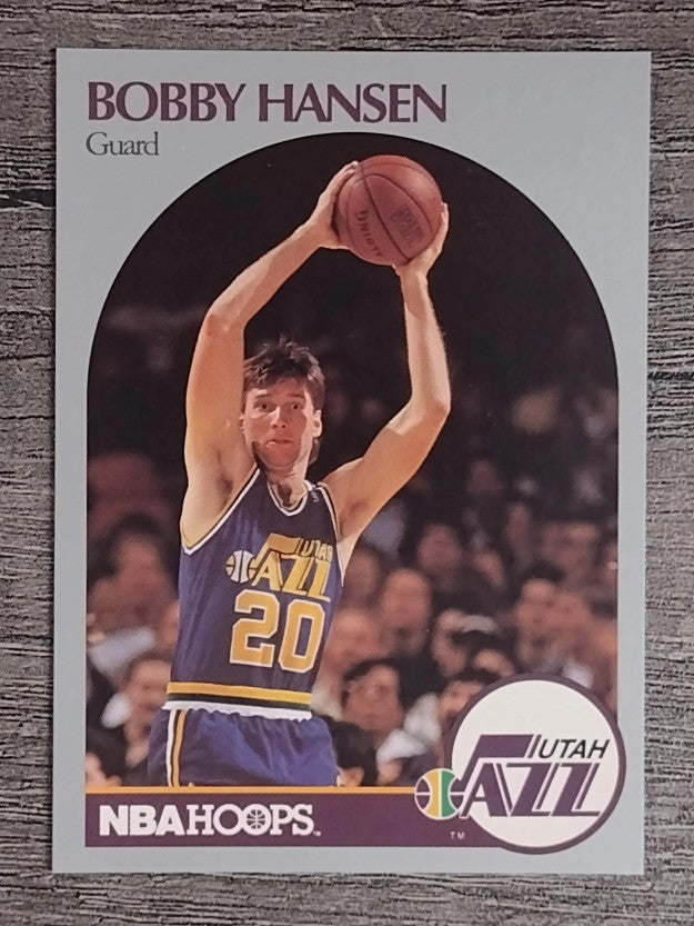 1990-91 Hoops #290 Bobby Hansen SP