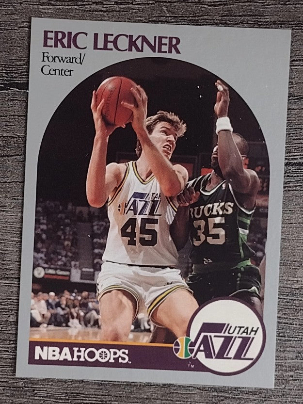 1990-91 Hoops #291 Eric Leckner SP