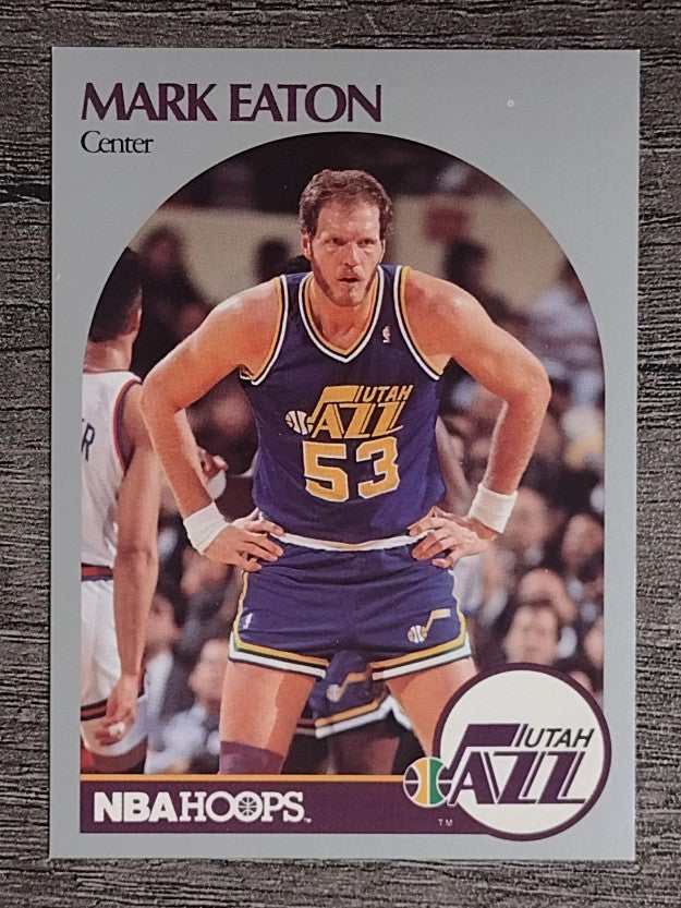 1990-91 Hoops #287 Mark Eaton