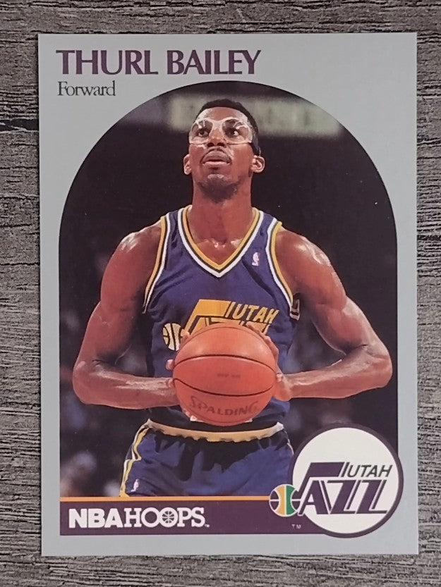 1990-91 Hoops #285 Thurl Bailey