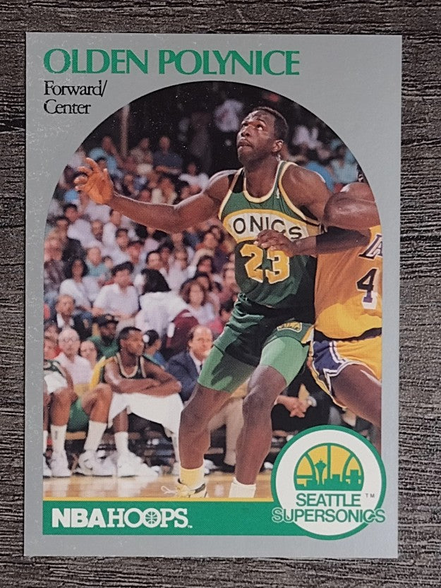 1990-91 Hoops #283 Olden Polynice