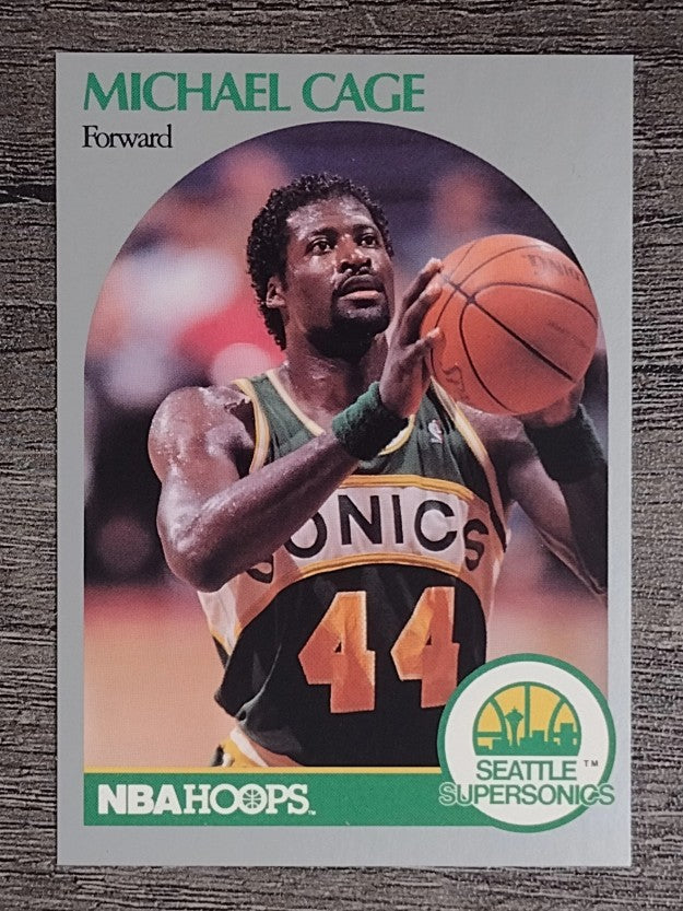 1990-91 Hoops #275 Michael Cage