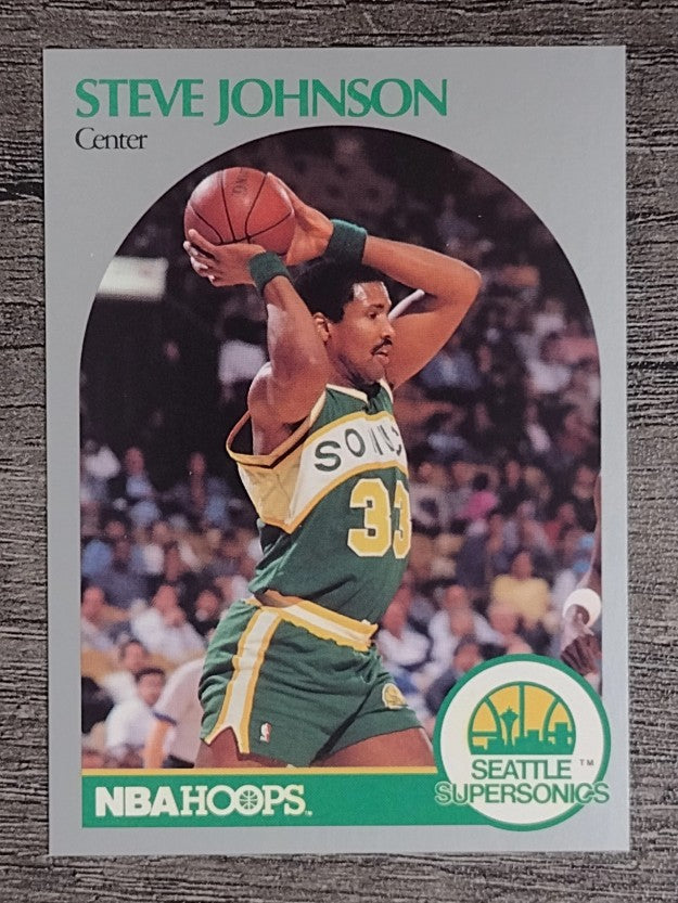 1990-91 Hoops #278 Steve Johnson SP