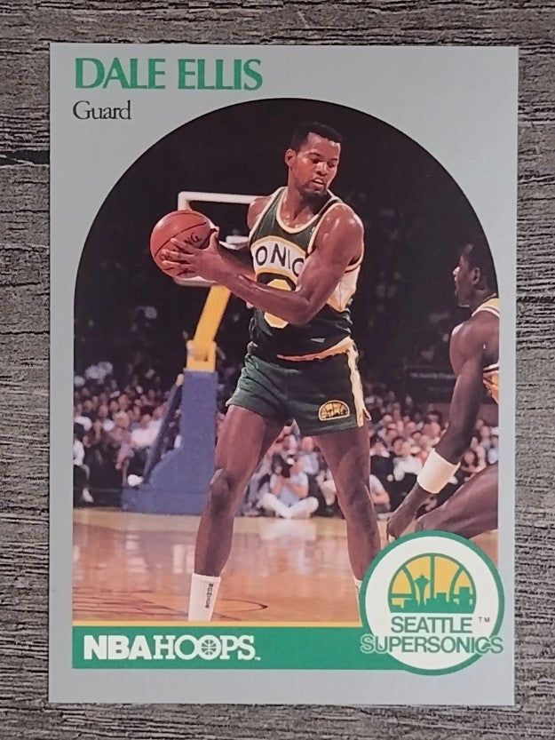 1990-91 Hoops #277 Dale Ellis