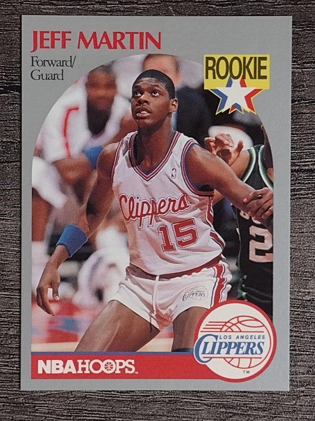 1990-91 Hoops #148 Jeff Martin